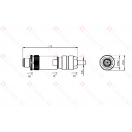 Разъем Balluff BCC M474-0000-2D-000-51X475-000