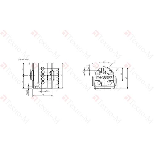 Блочный выключатель Balluff BNS 819-B05-D08-40-11