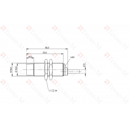 Индуктивный датчик Balluff BES M18MG-POC16F-BV02