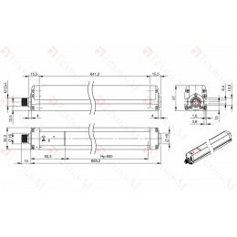 Многолучевой барьер безопасности Balluff BLG 4A-060-600-014-O01-SX
