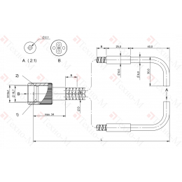 Оптоволоконный кабель Balluff BFO 18V-LDD-MZG-23-1,5