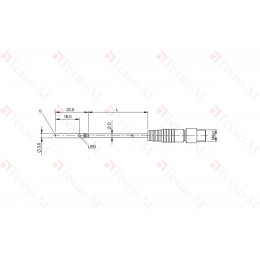 Индуктивный датчик Balluff BES G03EC-NSC10B-EP00,3-GS49