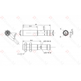 Оптический датчик Balluff BOS 12M-PA-RF10-S4