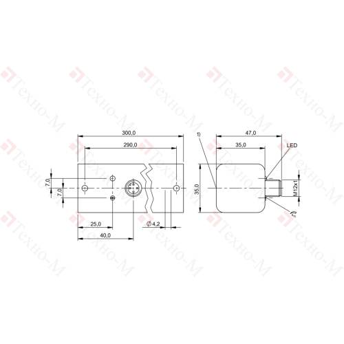 Индуктивный датчик Balluff BES IKU-031.28-S4