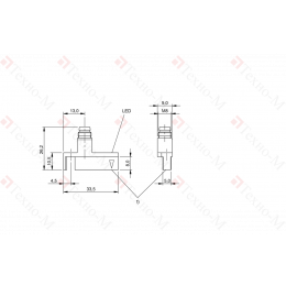 Магнитный датчик для цилиндра Balluff BMF 305M-PS-C-2-S49