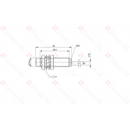 Индуктивный датчик Balluff BES M12MG-NSC80F-BV02