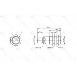 Ультразвуковой датчик расстояния Balluff BUS M18M1-XB-03/025-S92G
