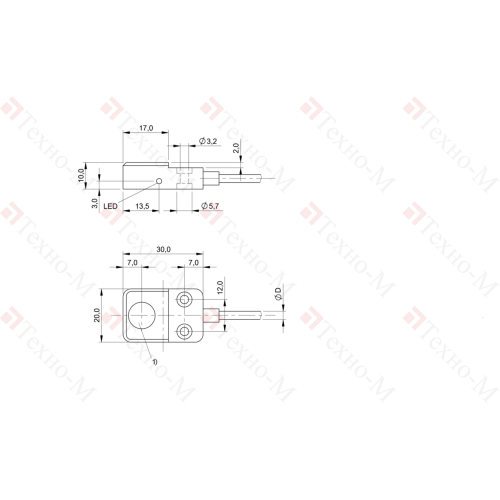 Индуктивный датчик Balluff BES 516-300-S279