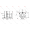Блочный выключатель Balluff BNS 829-D06-R12-100-10