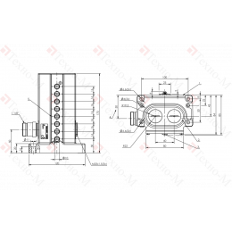 Блочный выключатель Balluff BNS 813-D08-R16-100-12-08-FD-S90L