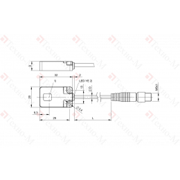 Оптический датчик Balluff BOS R01E-PO-KE20-00,2-S49