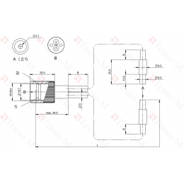Оптоволоконный кабель Balluff BFO 18V-LCC-SMG-23-0,75