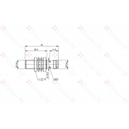 Индуктивный датчик Balluff BES 516-370-E5-C-S4