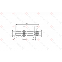 Индуктивный датчик Balluff BES M12EI-PSC40B-S04G-S01