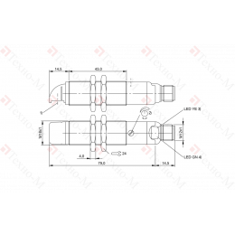 Оптический датчик Balluff BOS 18MR-PA-LD10-S4