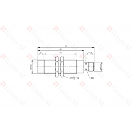 Индуктивный датчик Balluff BES M18MH2-GNX80F-S04G-EXC