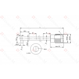 Оптоволоконный кабель Balluff BFO 18A-XAE-SMG-30-1