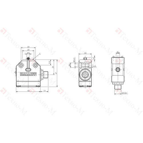 Одиночный выключатель Balluff BNS 819-100-R-13-S80