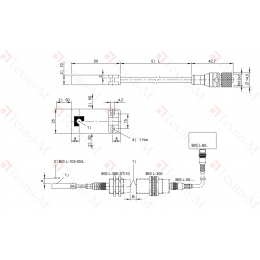 RFID Антенна Balluff BIS L-380-22/BU-PU1-00,15