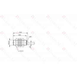 Индуктивный датчик Balluff BES M12MD-PSC40B-BP10-003