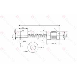 Оптоволоконный кабель Balluff BFO 18A-XAE-MZG-30-1,5