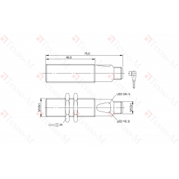 Оптический датчик Balluff BOS 18M-PS-ID24-S4