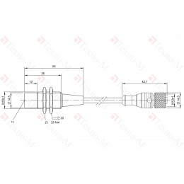 RFID головка чтения/записи Balluff BIS C-306-PU1-01