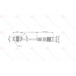 Индуктивный датчик Balluff BES 516-324-SA44-C-S49-00,3
