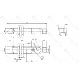 Оптический датчик Balluff BLE 18KW-PA-1LT-S4-C