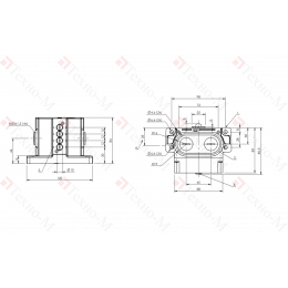 Блочный выключатель Balluff BNS 813-D04-D12-62-12-04-FD