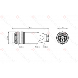 Разъем Balluff BCC A335-0000-20-000-71X5A5-000