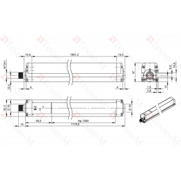 Многолучевой барьер безопасности Balluff BLG 4A-105-19X-030-O01-SX