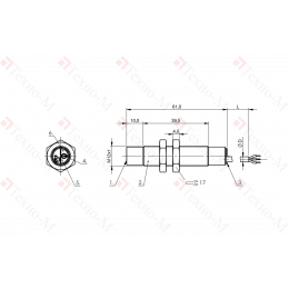 Емкостной датчик уровня Balluff BCS M12BBG1-NOC80H-EP02