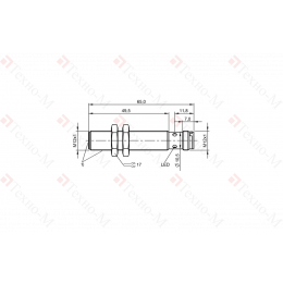 Индуктивный датчик Balluff BES M12EI-PSC40B-S04G-S