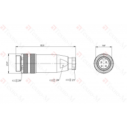Разъем Balluff BCC A334-0000-20-000-71X4A5-000