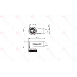 Разъем с кабелем Balluff BCC A325-0000-10-063-PX05A5-020