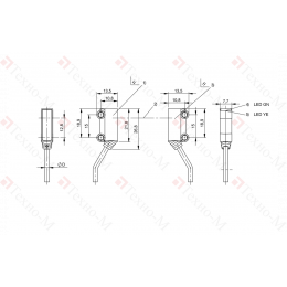 Оптический датчик Balluff BOS R020K-NS-RX11-02