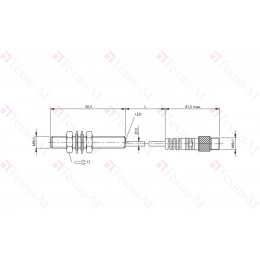 Индуктивный датчик Balluff BES M08MI-PSC40B-BP00,3-GS49