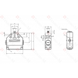 Одиночный выключатель Balluff BNS 813-FL-60-187-FC