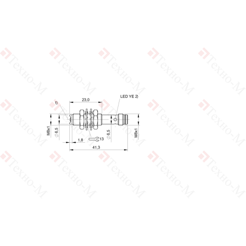 Оптический датчик Balluff BOS 08E-X-KS20-S49