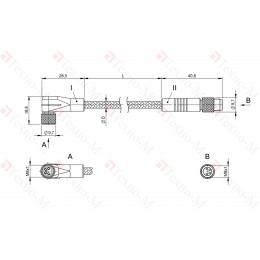 Соединительный кабель Balluff BCC W324-W314-30-304-MW8434-006