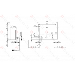 RFID головка чтения/записи Balluff BIS C-351-PU1-10