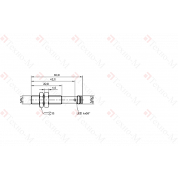 Индуктивный датчик Balluff BES M08EE1-PSC20B-S49G-S01