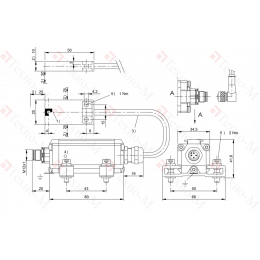 RFID головка чтения/записи Balluff BIS M-402-045-007-07-S4
