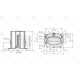 Блочный выключатель Balluff BNS 813-D06-R12-100-20-02-FD