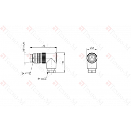Разъем Balluff BCC A343-0000-20-000-71X3A5-000