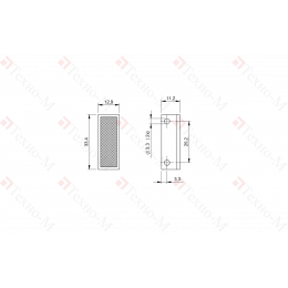 Рефлектор Balluff BAM RF-XO-027-S004/25-PM-AS