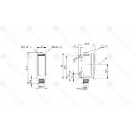 Оптический датчик Balluff BOS 6K-PU-PT10-S49