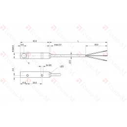 Индуктивный датчик Balluff BES Q08ZC-PSC20B-BV00,14-502