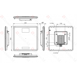 RFID головка чтения/записи Balluff BIS U-303-C1-TNCB